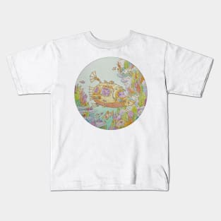 Sub-nautical Sorcerer Kids T-Shirt